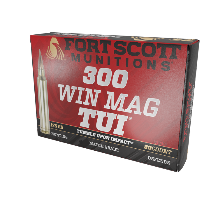 300 WIN MAG SCS® TUI® - 175GR Solid Copper Ammo