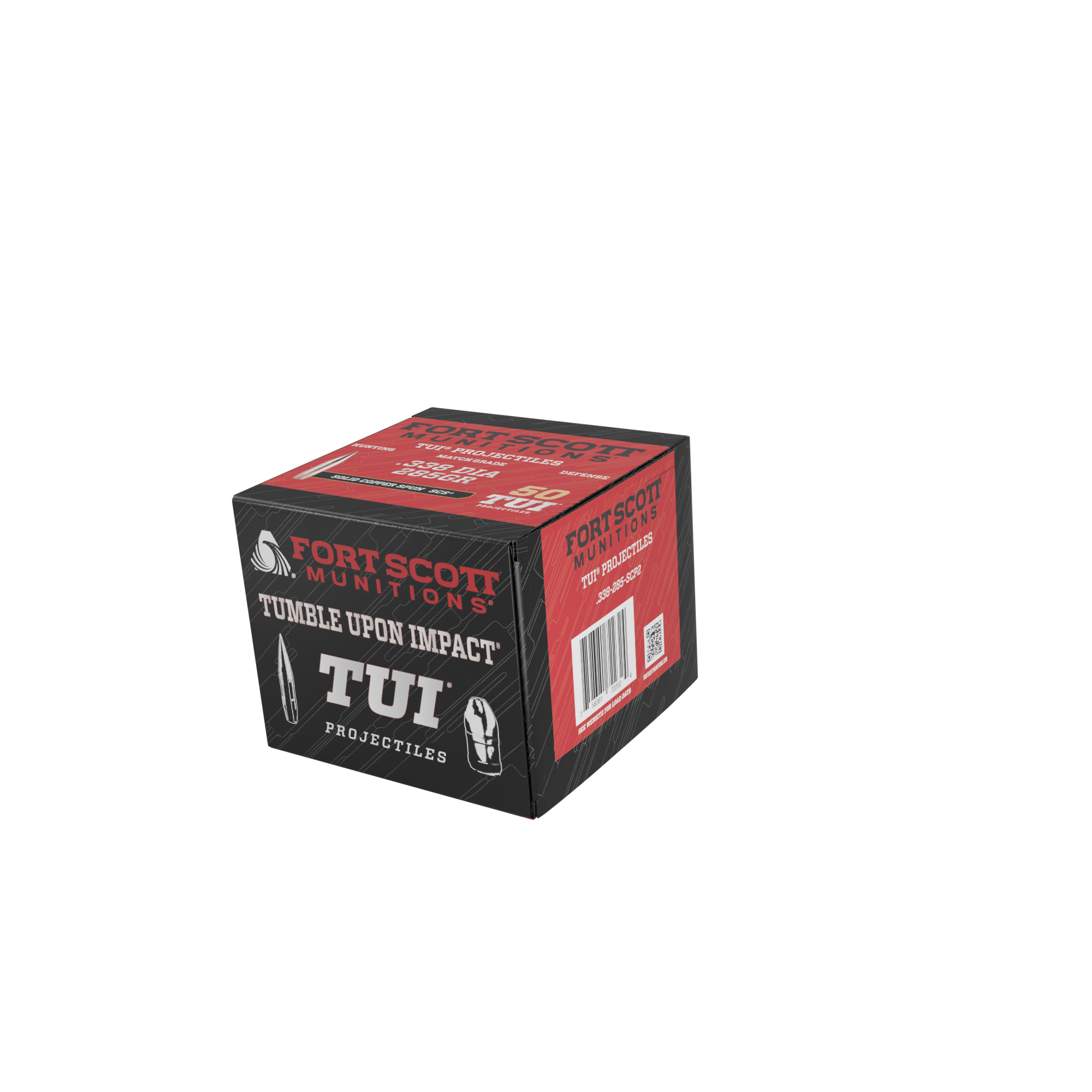 338-285-SCP2 Projectiles - 8.6 Blackout Bullets - Fort Scott Munitions