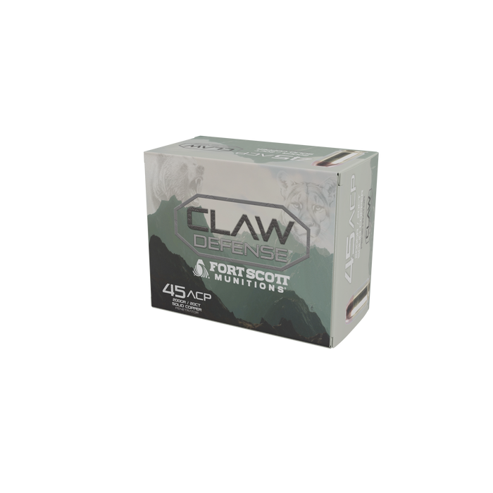 Claw Defense Ammunition 45ACP 200GR