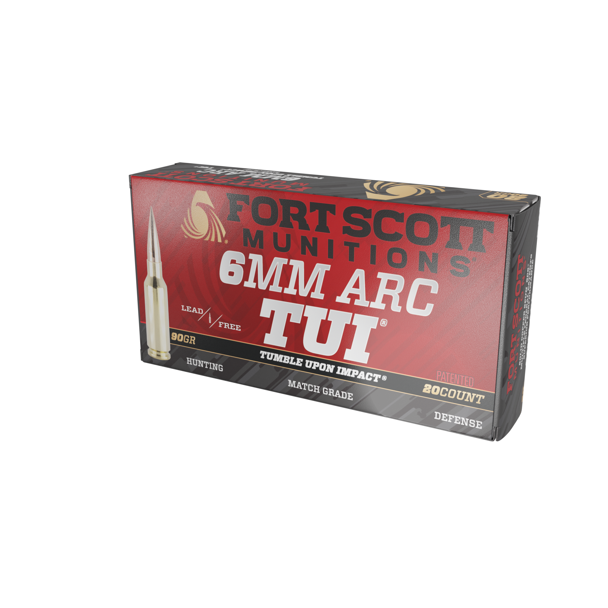 6MM ARC SCS® TUI® - 90GR Solid Copper Ammo — Fort Scott Munitions