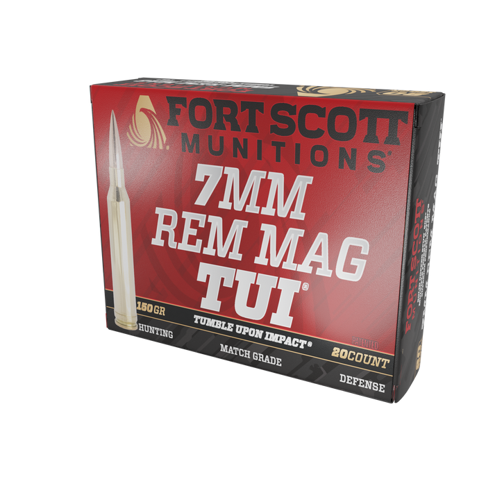 7MM REM MAG SCS® TUI® - 150GR Solid Copper Ammo
