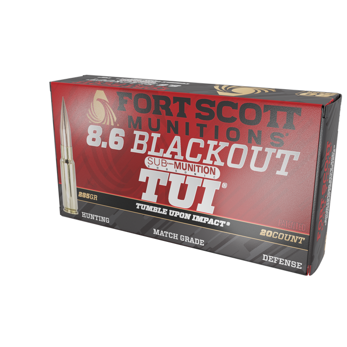 8.6 Blackout Sub-Munition SCS® TUI® - 285Gr Ammo