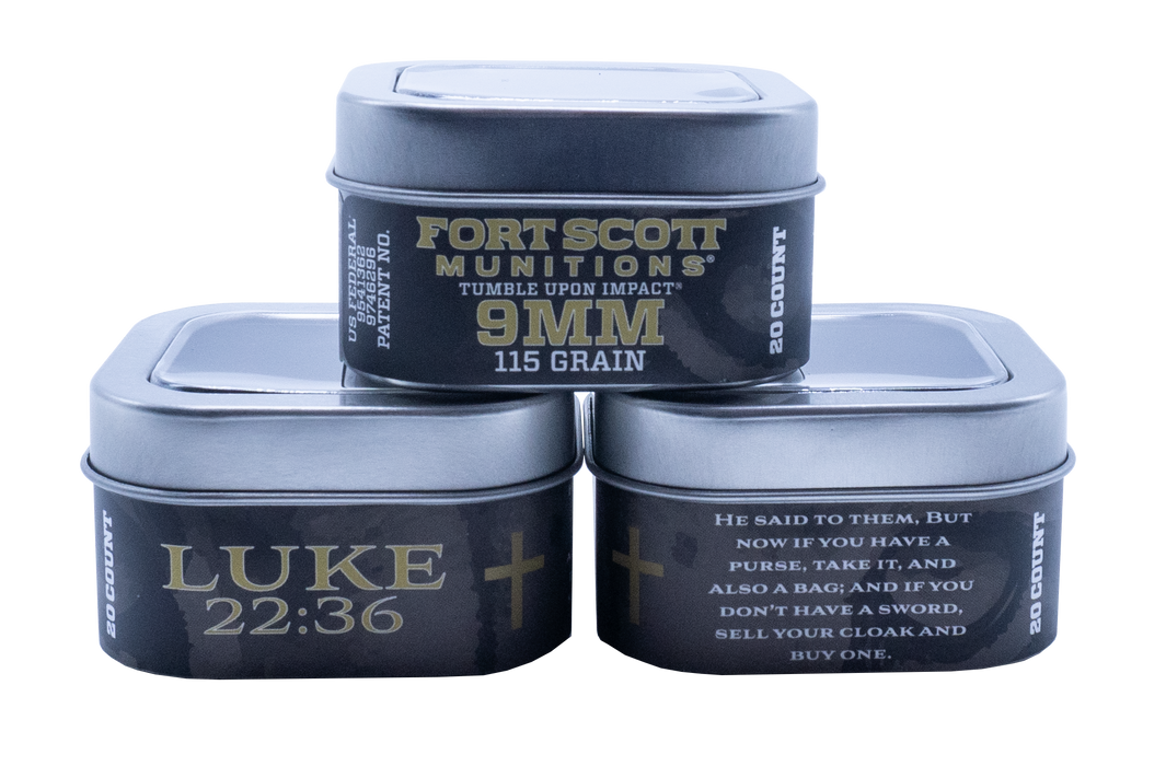 Luke 22:36 Ammo Tins