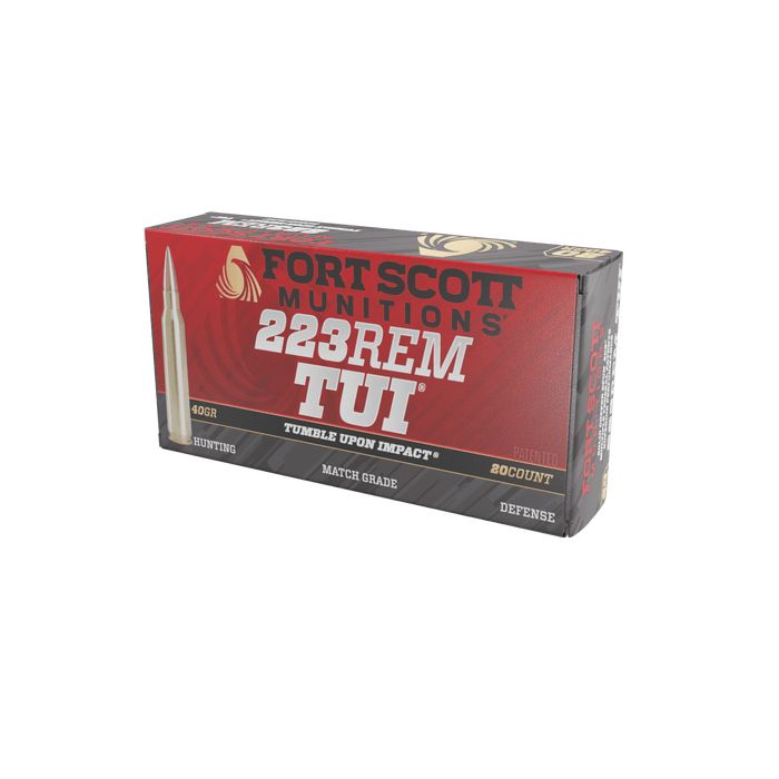 .223 Rem SCS® TUI® - 40Gr - Fort Scott Munitions