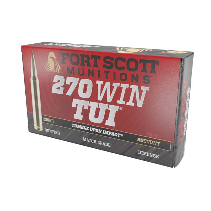 270 Win TUI®- 130GR Solid Copper Ammo