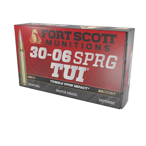30-06 SPRG SCS® TUI® - 168Gr Ammo - Fort Scott Munitions - Rifle Ammo