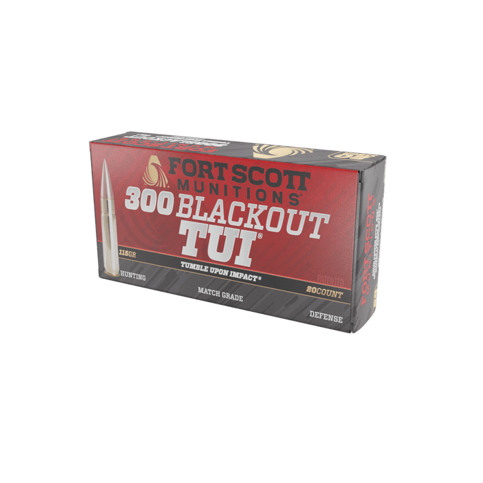 300 Blackout SCS® TUI® - 115Gr Ammo - Fort Scott Munitions