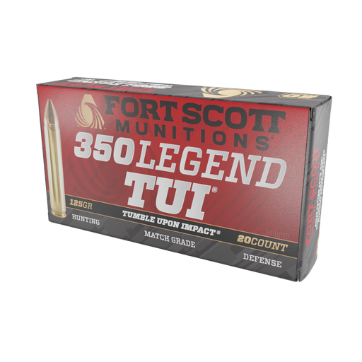 350 LEGEND SCS® TUI® - 125Gr Ammo - Fort Scott Munitions - Rifle Ammo