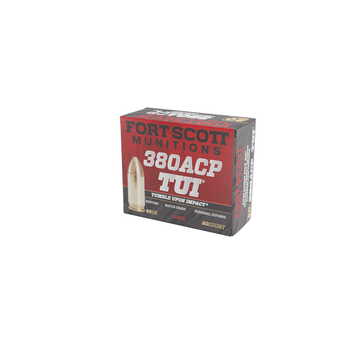 380 ACP TUI® - 95Gr Ammo - Fort Scott Munitions