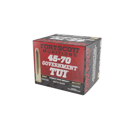 45-70 Government SCS® TUI® - 300Gr Ammo - Fort Scott Munitions