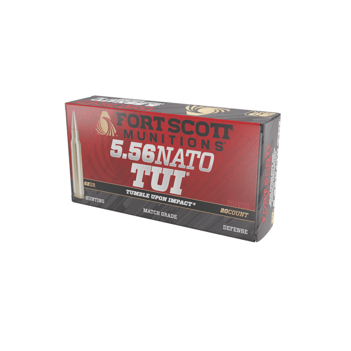 5.56 NATO SCS® TUI® - 62Gr Ammo - Fort Scott Munitions