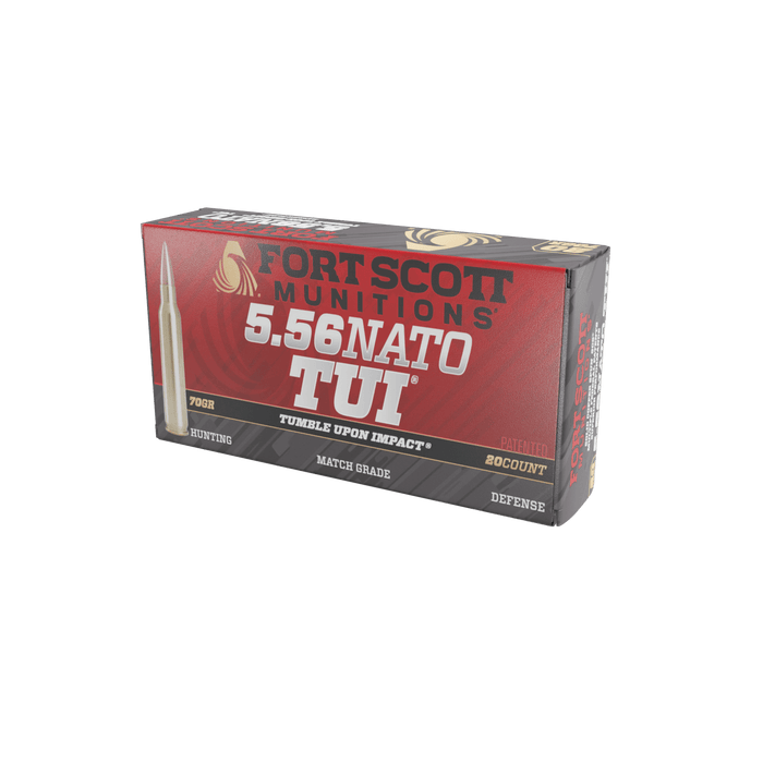 5.56 NATO SCS® TUI® - 70Gr Ammo - Fort Scott Munitions