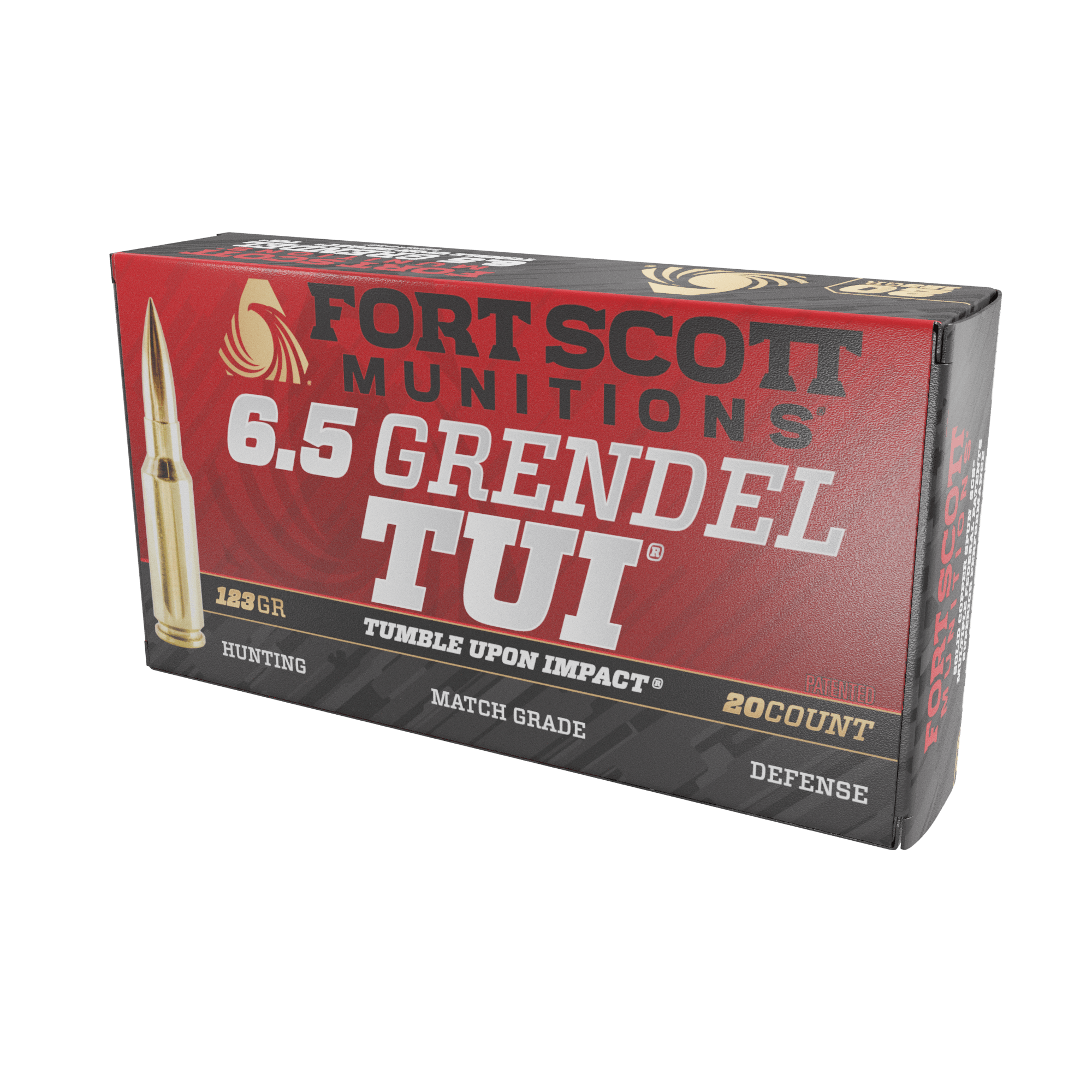 6.5 Grendel SCS® TUI® - 123GR Solid Copper Ammo — Fort Scott Munitions
