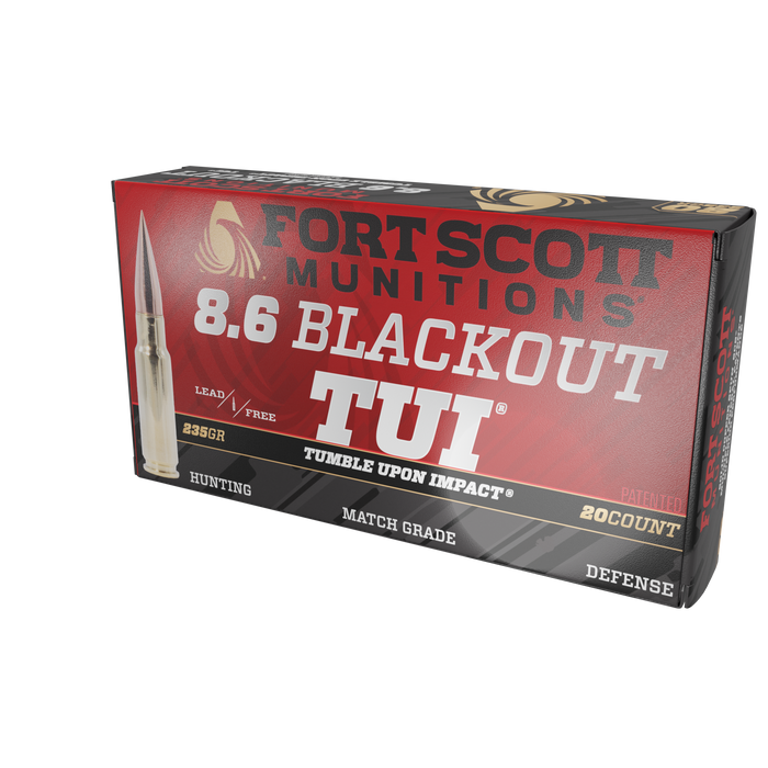 8.6 Blackout  SCS® TUI® - 235Gr Ammo