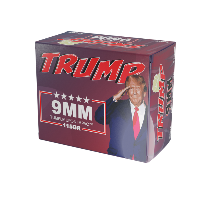 Trump Edition 9MM Luger TUI® - 115Gr Ammo