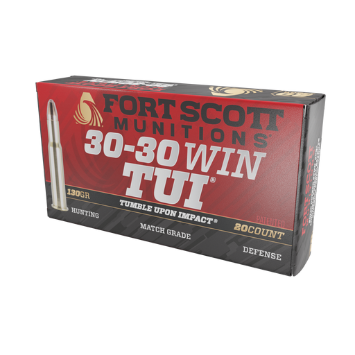 30-30 Win SCS® TUI® - 130Gr Ammo - Fort Scott Munitions - Rifle Ammo