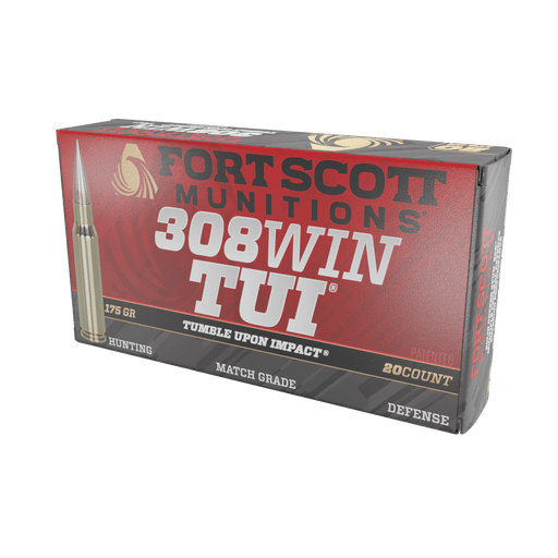308 Win SCS® TUI® - 175Gr Ammo - Fort Scott Munitions