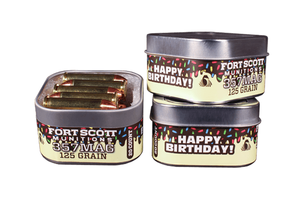 Happy Birthday Tins - Fort Scott Munitions