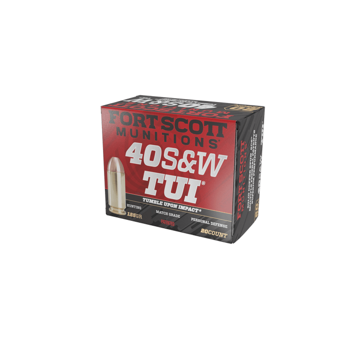 40 S&W TUI® - 125Gr Ammo - Fort Scott Munitions