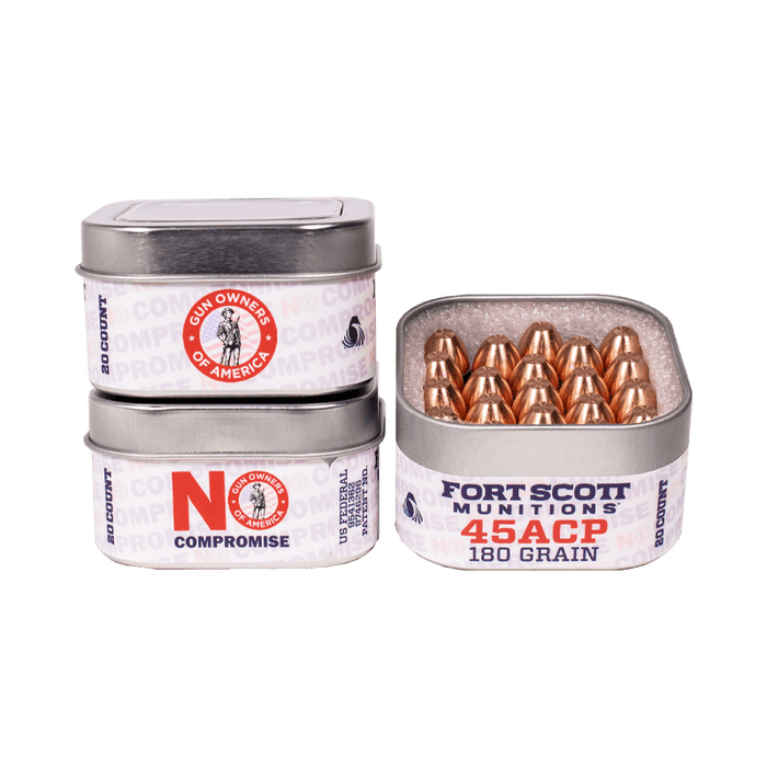 Gun Owners of America Tins - Fort Scott Munitions