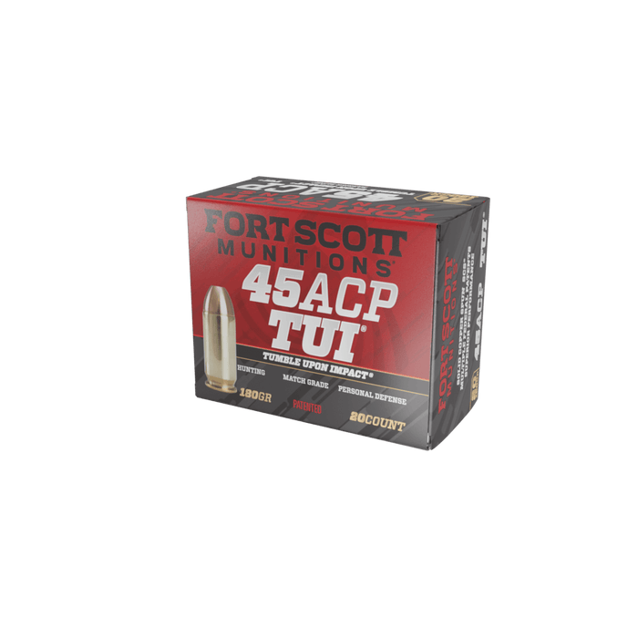 45 ACP TUI® - 180Gr Ammo - Fort Scott Munitions