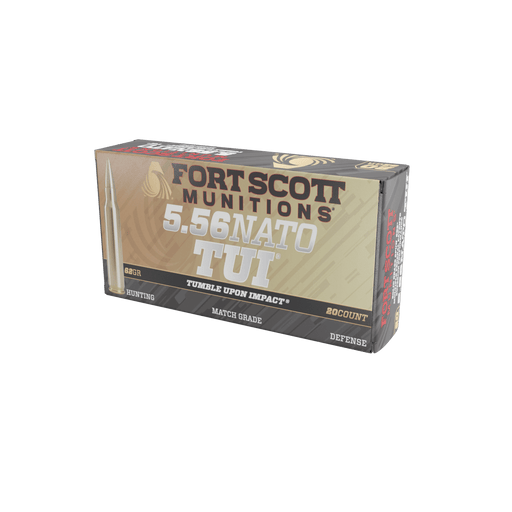 Fort Scott Munitions 5.56 NATO Brass 62 Grain Centerfire Rifle Ammunition  556-062-SBV1 27% Off
