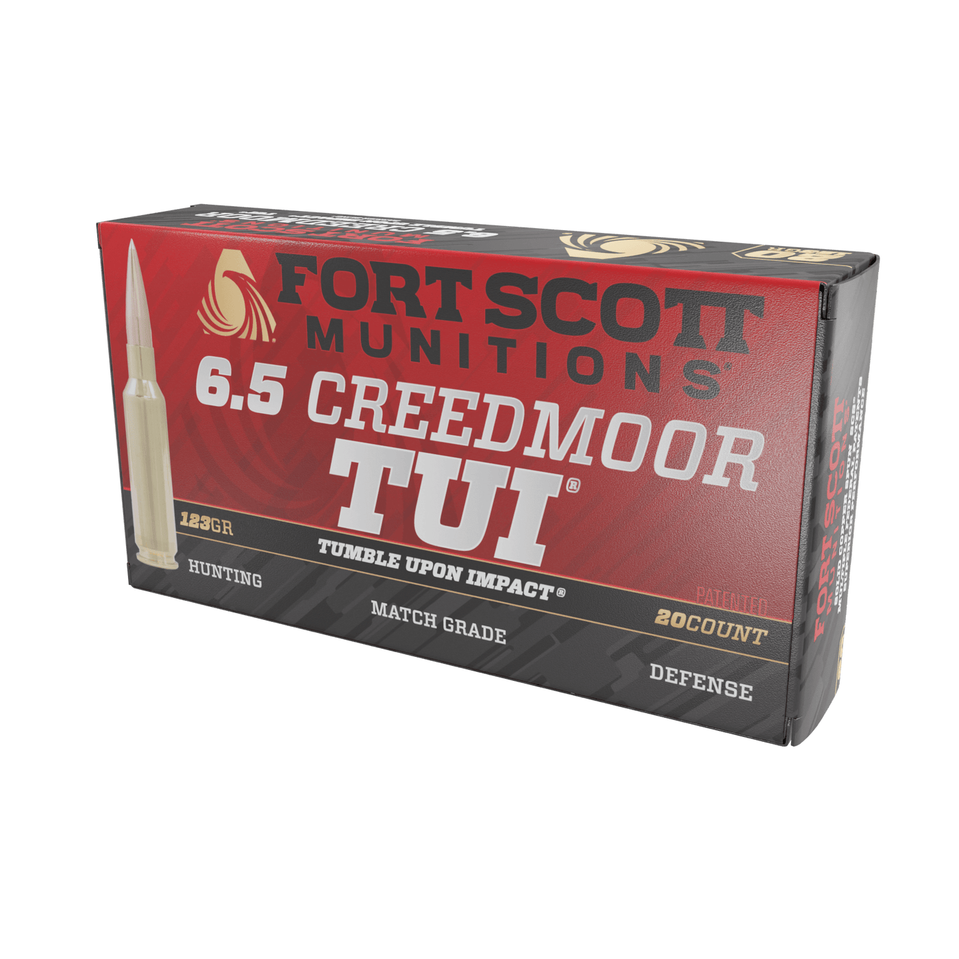 6.5 Creedmoor SCS® TUI® 123GR Solid Copper Ammo — Fort Scott Munitions