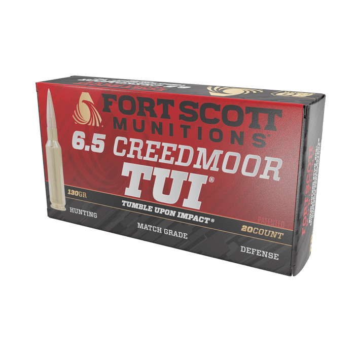 6.5 Creedmoor SCS® TUI® - 130GR Ammo - Fort Scott Munitions