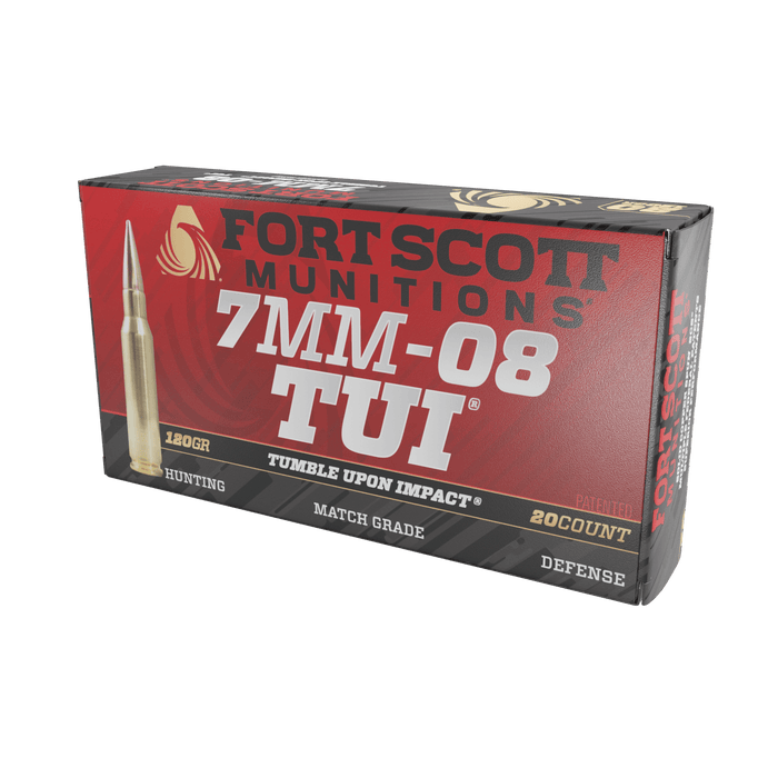 7MM-08 Rem SCS® TUI® - 120GR Ammo - Fort Scott Munitions