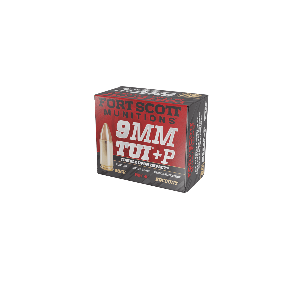 9mm +P - 9mm +P Ammo - Fort Scott Munitions