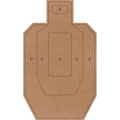 USPSA Cardboard Target - Fort Scott Munitions